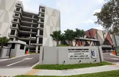Yusof Ishak Secondary School will be where the candidates for three hot GRCs – East Coast, Sengkang and Punggol – will gather.