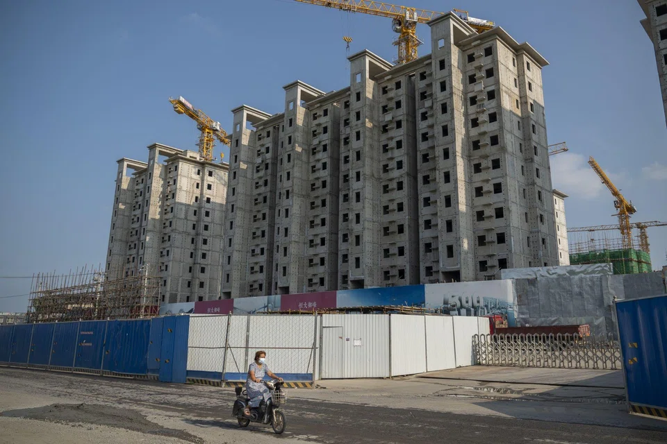 China Evergrande Group's Royal Peak residential development in Beijing. China's property measures may buy time for a possible sales rebound in the industry in 2023.