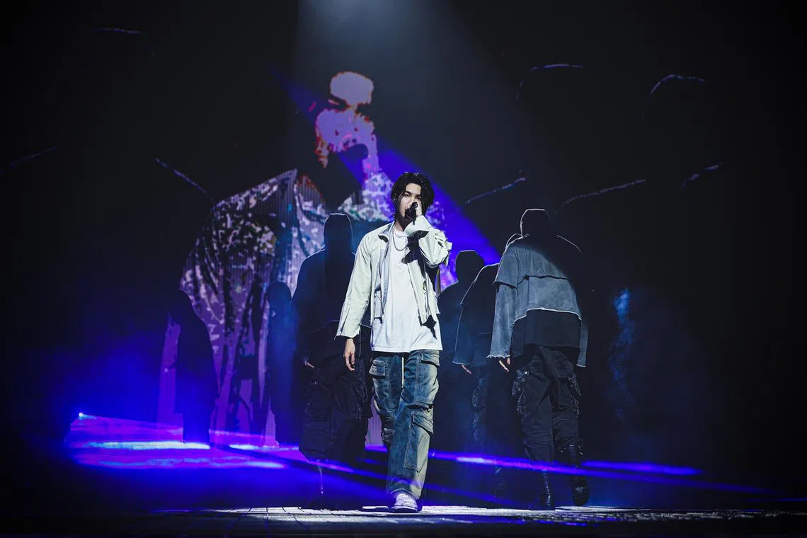 The concert marks Suga's return to Singapore in more than four years.