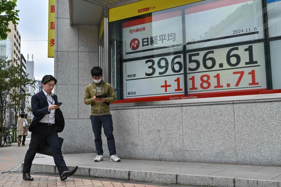 On Monday, there were losses in Sydney, Wellington, Manila and Jakarta stock markets but Tokyo, Singapore and Taipei rose.