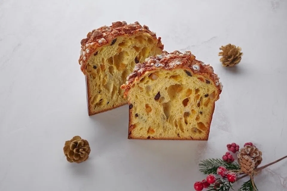 Brandied fruit panettone from AMI Patisserie.