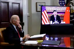 US President Joe Biden said on Tuesday he plans to talk with his Chinese counterpart Xi Jinping as he considers lifting some tariffs imposed on Beijing.