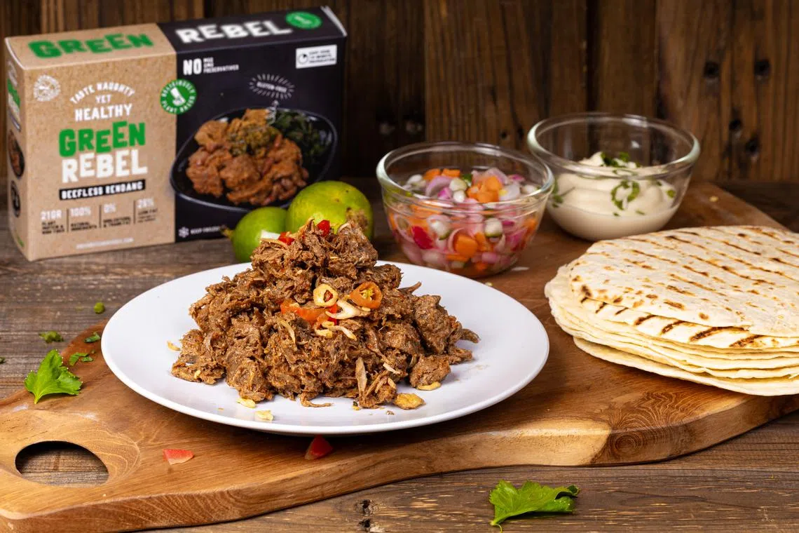 Beefless rendang : Investors are bullish on animal-free foods in Asia.