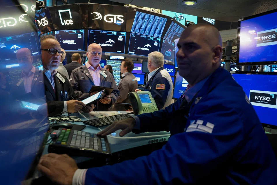 The Dow Jones Industrial Average fell 11.0 points, or 0.03 per cent, at the open to 43,718.92.    