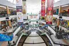 The shopping mall has brands such as Zara, Sephora and Marks & Spencer in addition to movie theatres and a gaming arena.