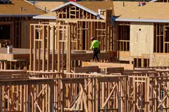 Permits for future construction of single-family homes fell 5.7 per cent to a rate of 973,000 units in March, the lowest level since last October.