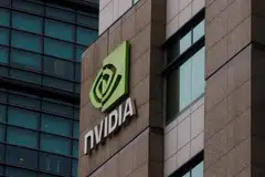 Nvidia's shares are now 0.4 per cent higher at US$471.55, reaching a record of US$481.87 shortly after the market opened.