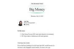 GIC is not a pension fund, but the ultimate source of some of the money it manages is the pool of savings in the Central Provident Fund, writes BT senior correspondent Joan Ng.