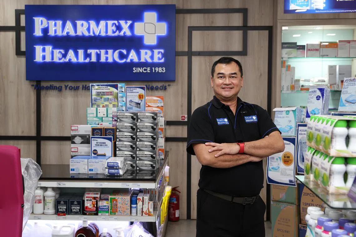 Victor Yeap, managing director of Yeap Medical Supplies which owns retail chain Pharmex Healthcare, says the company hopes to develop more innovative and niche products, such as mobility devices and home care furniture under its Assure Medical brand, for the local market.