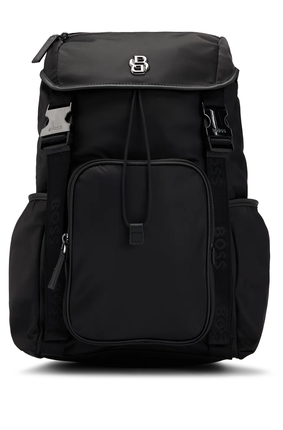 Boss sporty matte-twill backpack.