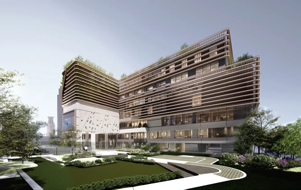 An artist's impression of an orthopaedic hospital in Bangkok that CLI's CapitaLand Wellness Fund has invested in. The hospital will aim to meet the “growing demand for musculoskeletal treatments” among Thailand's increasingly ageing population, says CapitaLand Investment.  