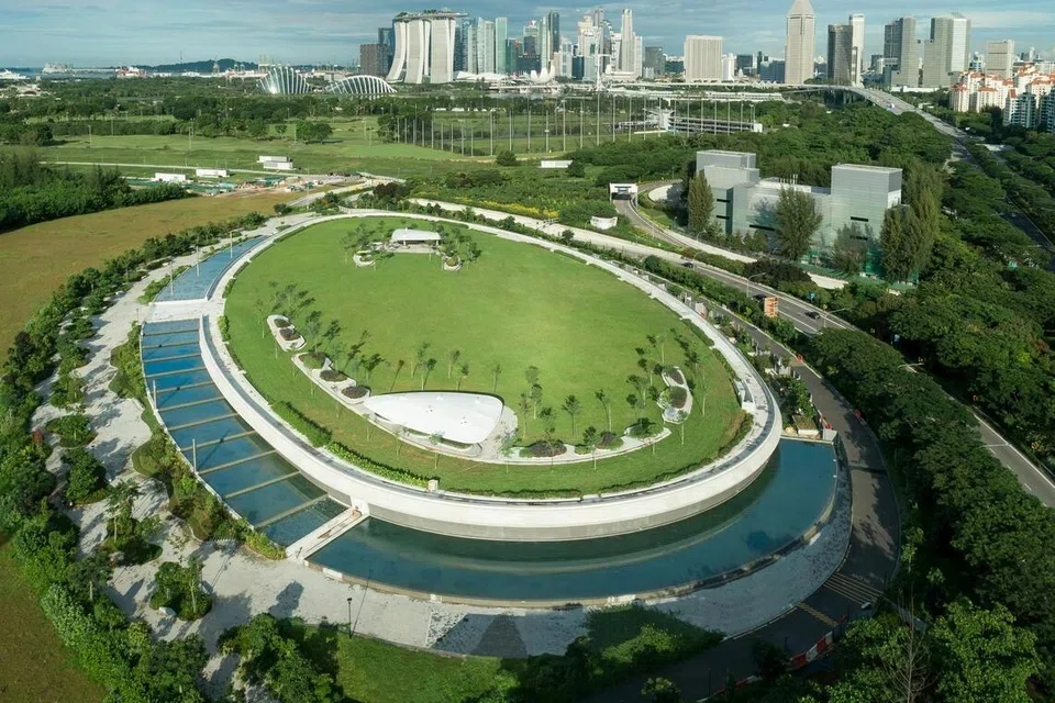 The Keppel Marina East Desalination Plant in Singapore.
