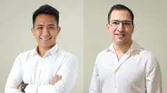 Left to right: Senior venture architect Hansel Tantohari and founding partner Ziv Ragowsky of Wright Partners. 