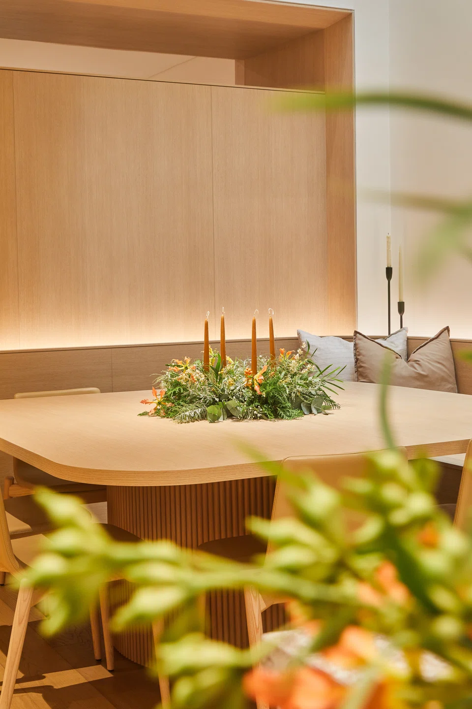 The home's minimalist design reflect Tan's ehtos of simplicity and quotidian utility.