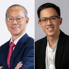 Goh Yeow Lian, Wee Hur’s executive chairman and managing director (left) and Goh Wee Ping, chief executive officer of Wee Hur’s fund management arm Wee Hur Capital, are steering the mainboard-listed property developer through headwinds across its business segments.
