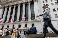 The Dow Jones Industrial Average reversed an earlier decline to close 1.0 per cent higher at 42,001.76, as did the broad-based S&P 500 Index, which gained 0.6 per cent to 5,611.85 on Monday.