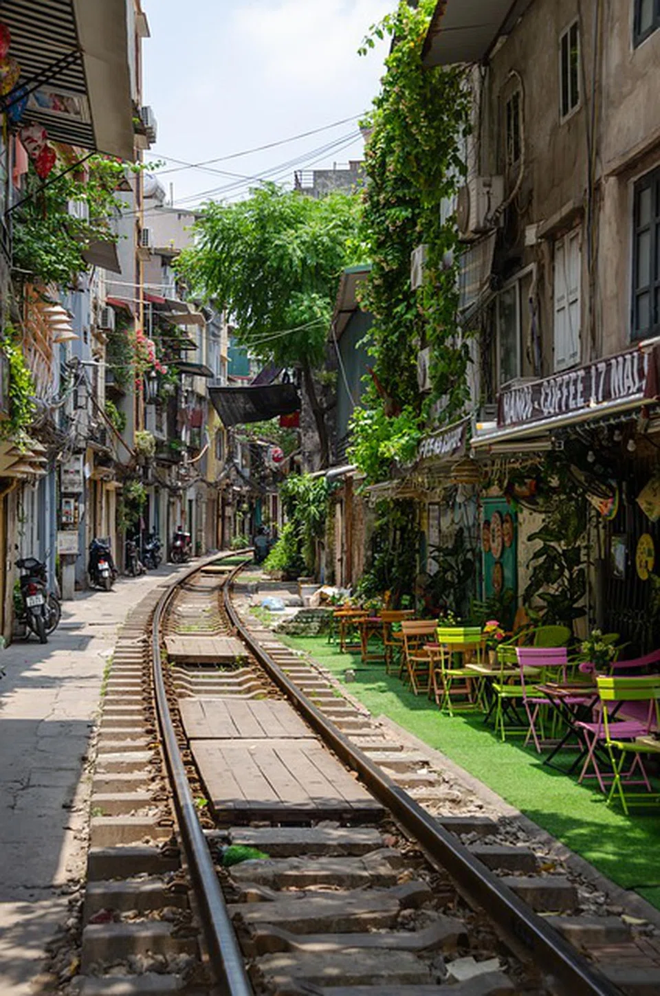 Vietnam still retains its hundred-year-old rail system that was built during French colonial rule. 