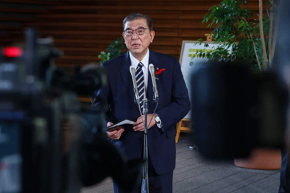 Japan's Prime Minister Shigeru Ishiba said that conditions were not right for the BOJ to move again following two interest rate hikes earlier this year.