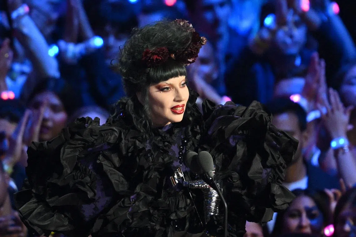 Lady Gaga’s win prevented Beyonce or Swift from emerging as the most-honoured artist in VMA history. 