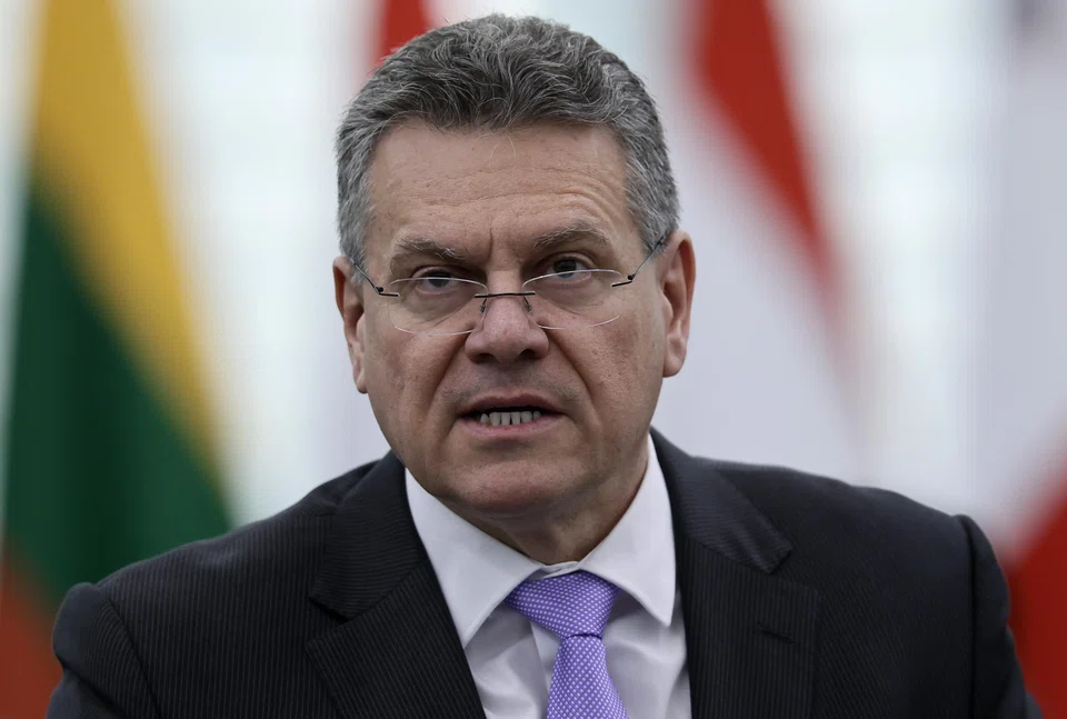 While the United States is planning “reciprocal tariffs,” the European Union is open to working with Trump officials towards lowering duties for industrial goods and stepping up purchases of US products, EU trade chief Maros Sefcovic told reporters on Thursday.