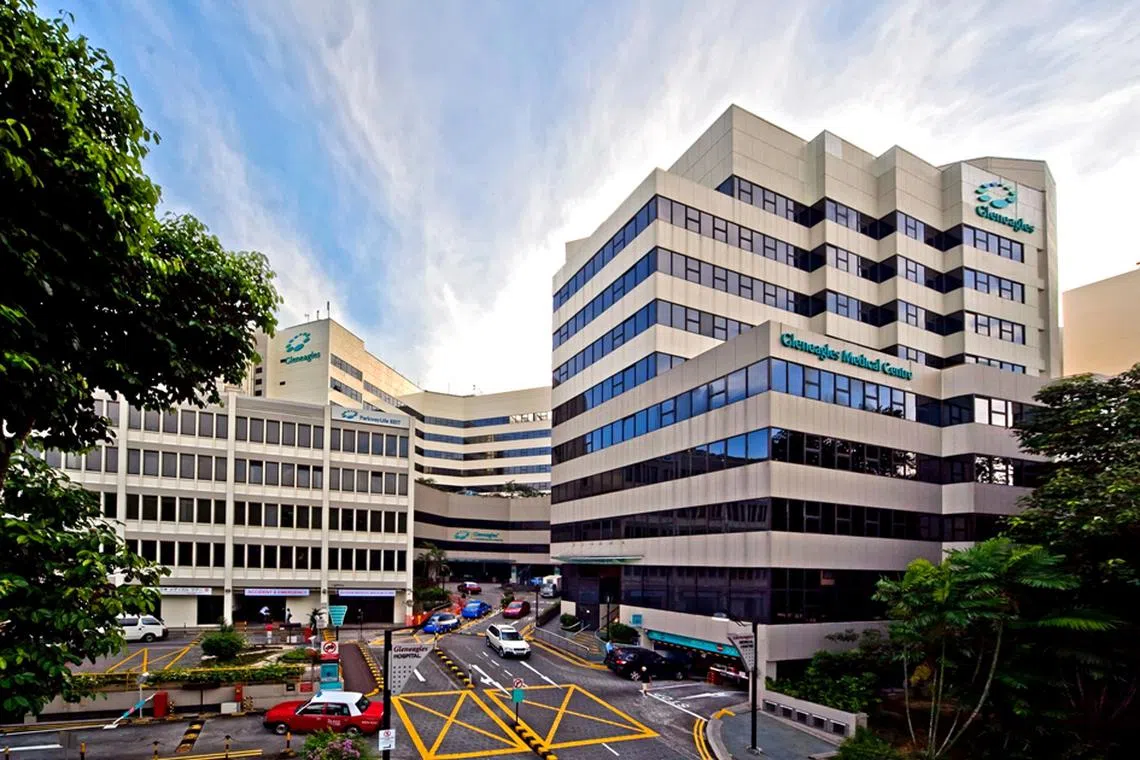 Gleneagles Hospital is an asset in Parkway Life Reit's portfolio. Based on the latest appraised values, the Reit’s asset portfolio is worth close to S$2.5 billion.