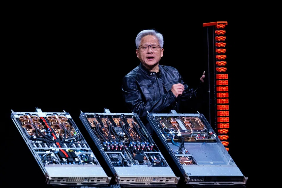 MediaTek, Marvell Technology and Alchip Technologies will create custom AI chips that work with Nvidia processor-based gear, Jensen Huang says.