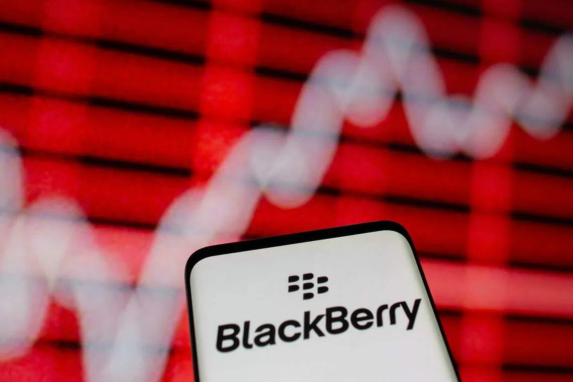 Blackberry, which now generates revenue from its cybersecurity offerings and licensing software to a range of sectors, has struggled to grow in the recent years. 