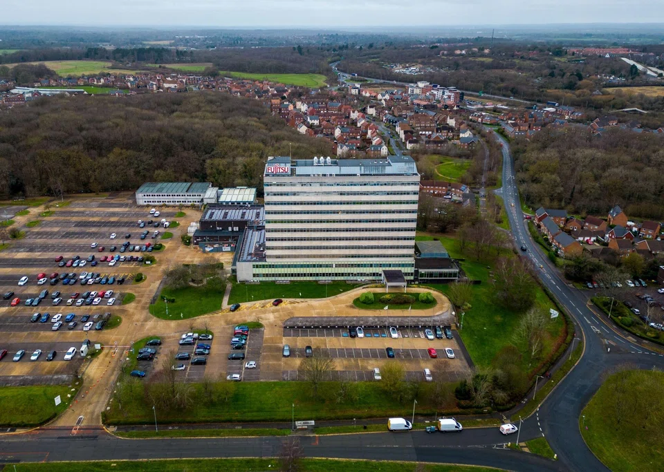 The Fujitsu office building in Bracknell, UK. The firm's position as the only Japanese strategic supplier to the UK government is under threat. 