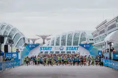 The flag-off for the 2025 Singapore Marathon will be at the F1 Pit Building, with the finish line at the Padang.