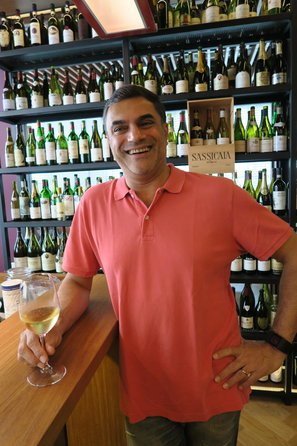 Wine lover Sharad Desai is one collector who believes in investing in what he loves.