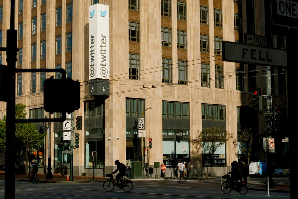 Offices for Twitter in San Francisco, on Oct. 6, 2022. 