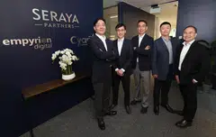 From left: Douglas Kang, partner; Ivan Chern, managing partner; James Chern, managing partner and CIO; Bernard Ning, head of asset management and partner; Khan Yow, managing director. Seraya Partners is planning a second round of capital-raising in 2025.