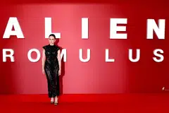 Actress Cailee Spaeny poses on the red carpet at the UK gala event for "Alien: Romulus" at Cineworld in Leicester Square, London, Britain, Aug 14, 2024. 