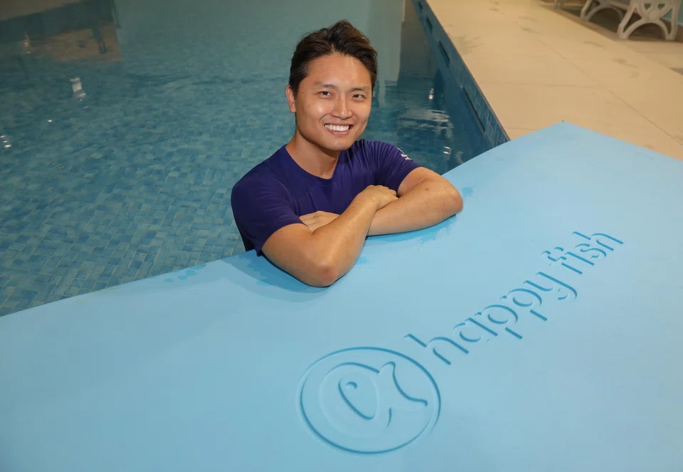 Tan Jian Yong founded Happy Fish in 2007 as a website connecting swim coaches with students. But, after seeing the demand, he decided to start his own swimming classes for children in 2010.