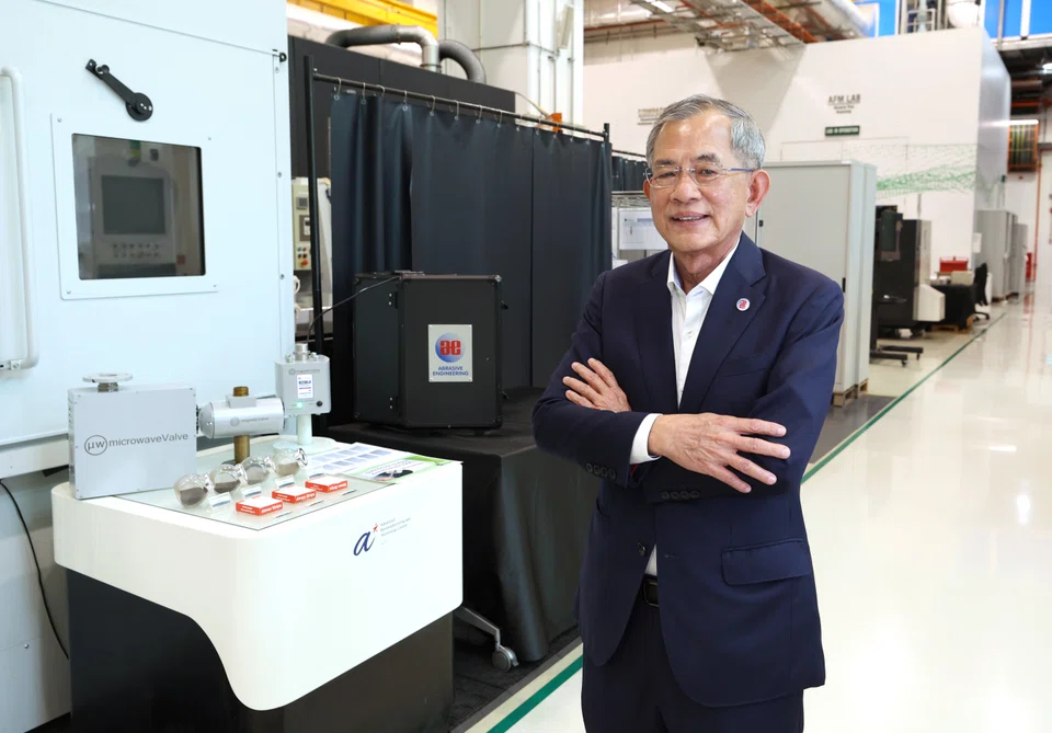 Tan Ser Hean, managing director of Abrasive Engineering, which has developed several machines in partnership with ARTC.