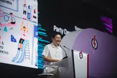 Prime Minister Lawrence Wong told activists at the People's Action Party conference that the party can no longer afford to stay in the background and let the government engage with citizens. 