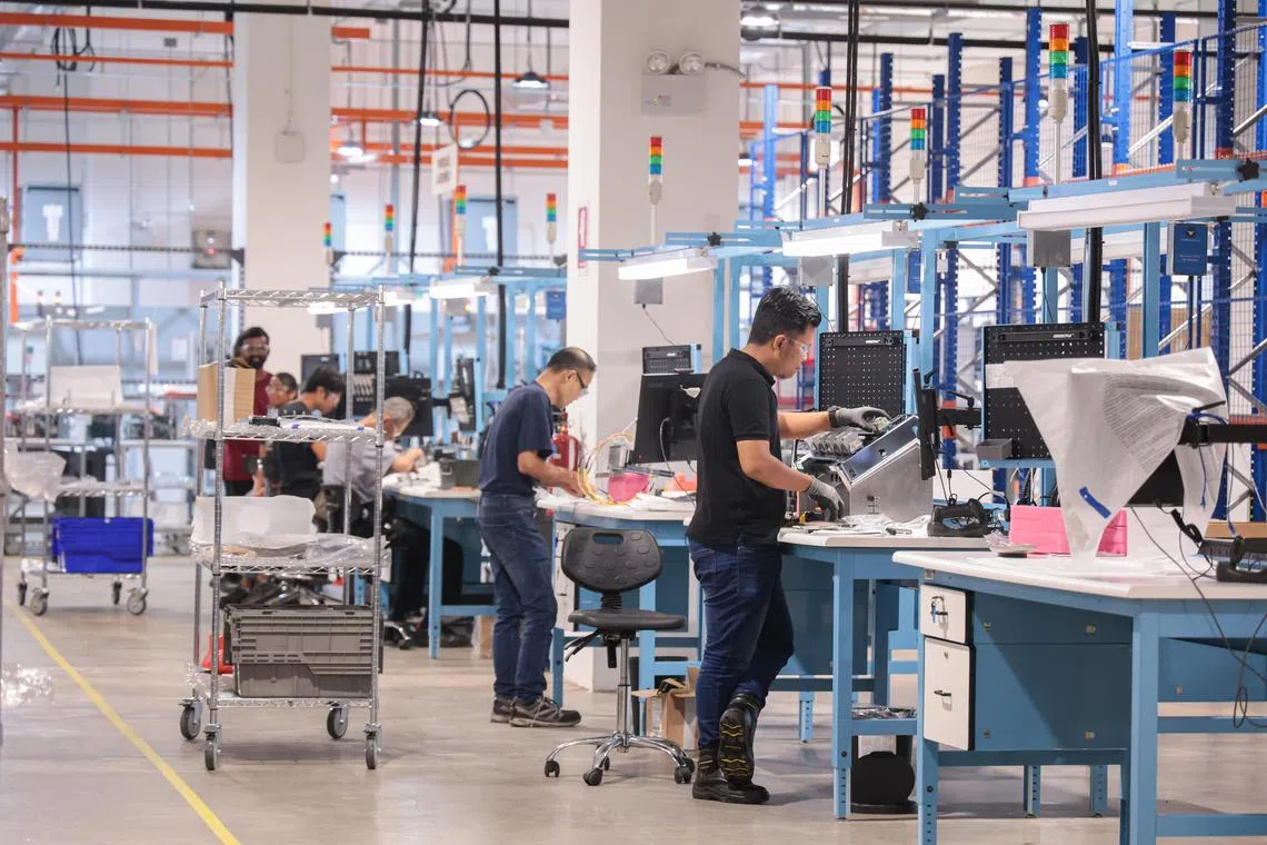 April’s industrial production expands 8.1% on year, excluding the volatile biomedical sector.