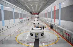 A pumped storage power station in Fengning, Hebei Province.