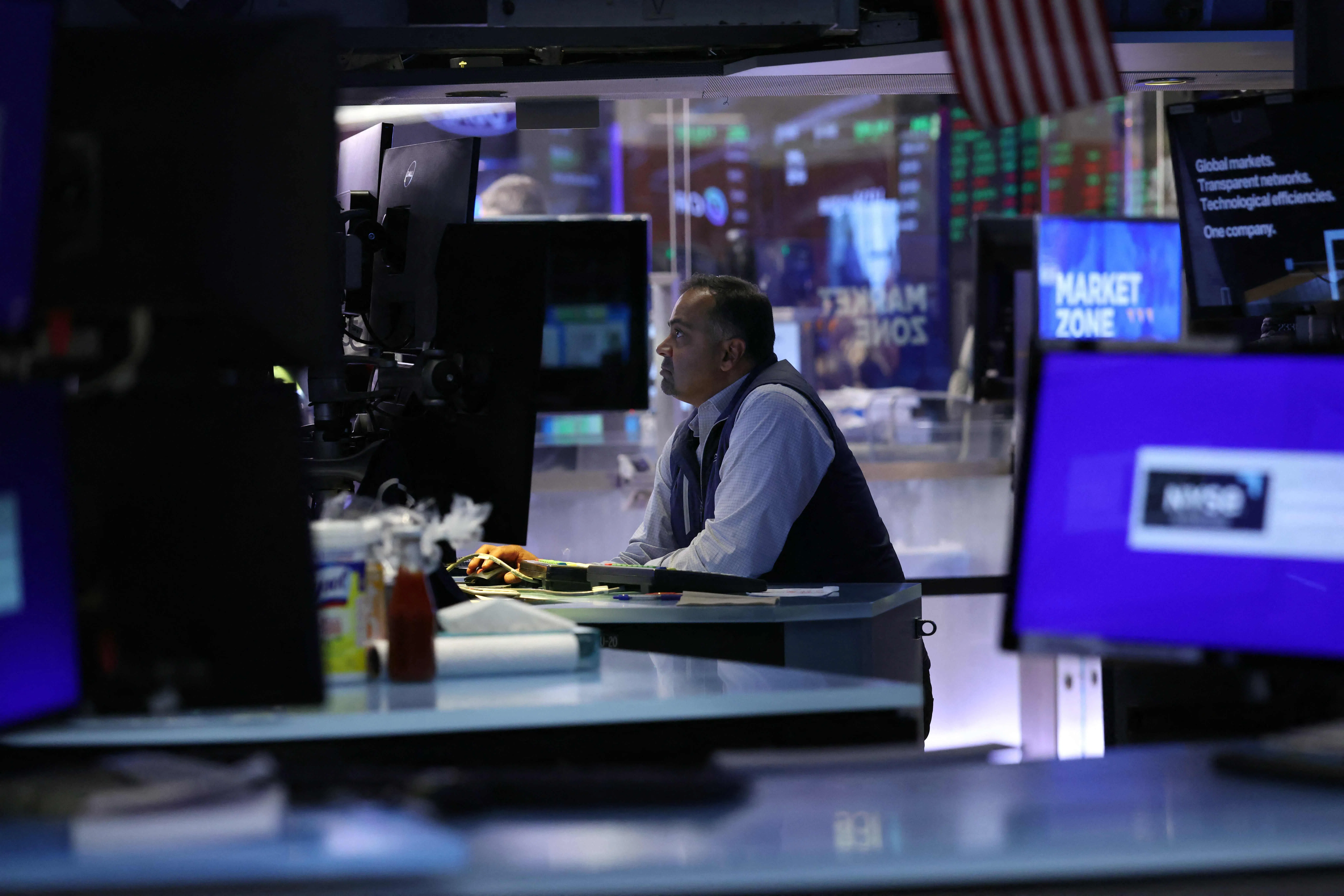As at 09.30 am ET, the Dow Jones Industrial Average rose 315.67 points, or 0.67%, to 47,530.09.