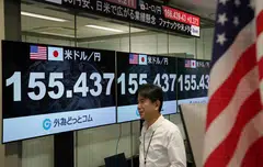 Early on Friday, one dollar bought 155.58 yen, compared with 155.74 the previous day - a level not seen since 1990.