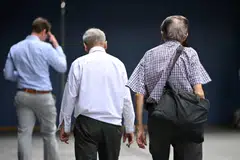 Finance Minister Lawrence Wong notes that more seniors are staying employed as the population ages.