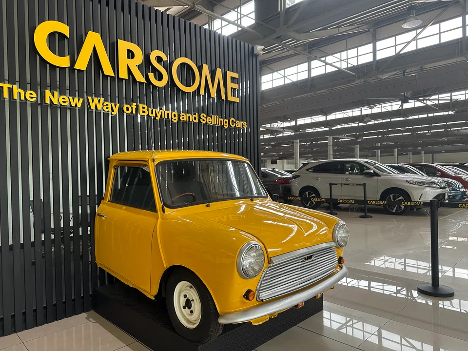 Carsome Automall in Selangor has the capacity to showcase over 200 cars.