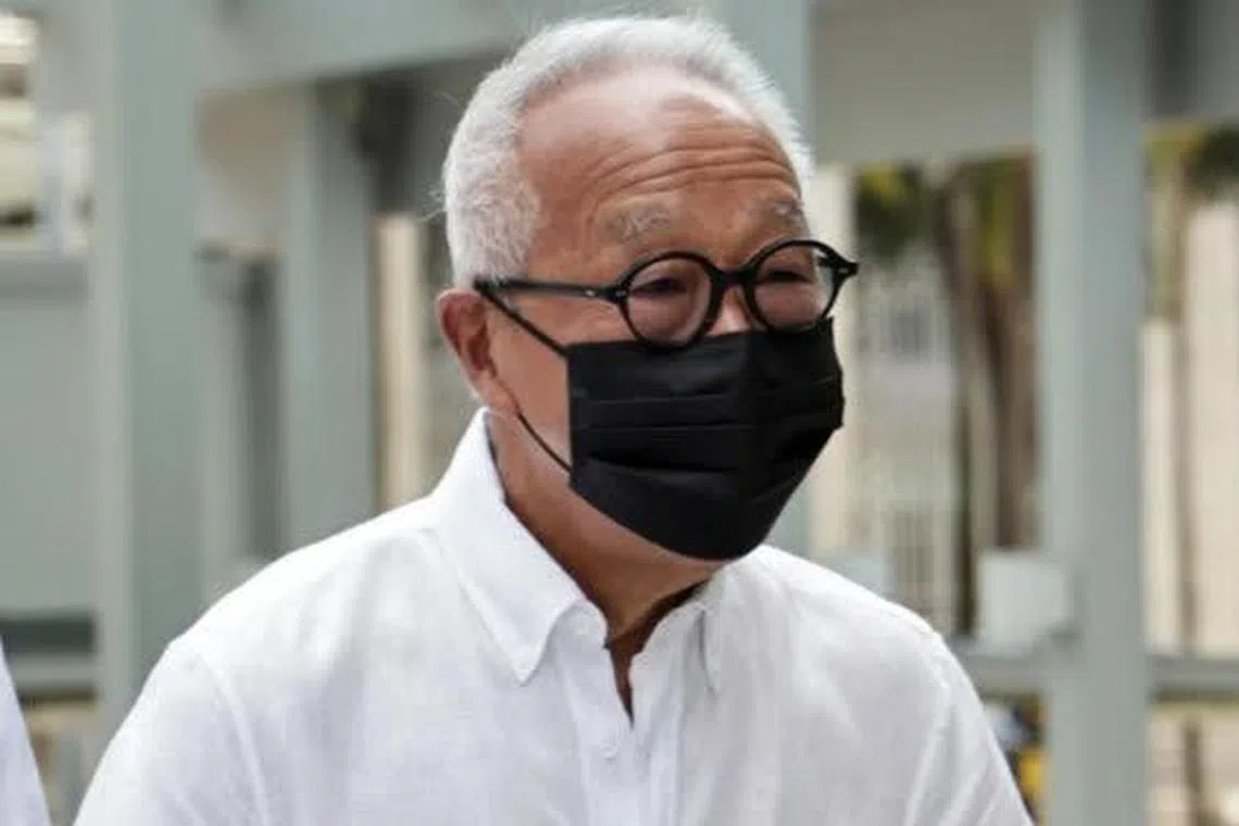 He faces one charge of abetting offences under Section 165 of the Penal Code and one charge of abetting the obstruction of justice.