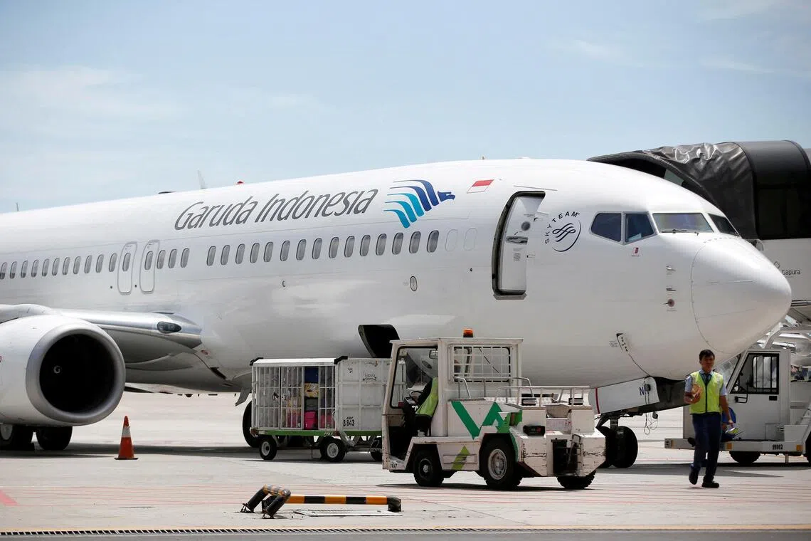 Garuda has struggled financially since the Covid-19 pandemic and has grounded an increasing number of planes because of difficulties making maintenance payments.