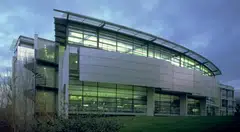 The Centenary Building, once the glass-and-concrete triumph of the University of Salford, outside the northern city of Manchester, was the inaugural winner of the Royal Institute of British Architects Stirling Prize in 1996. 