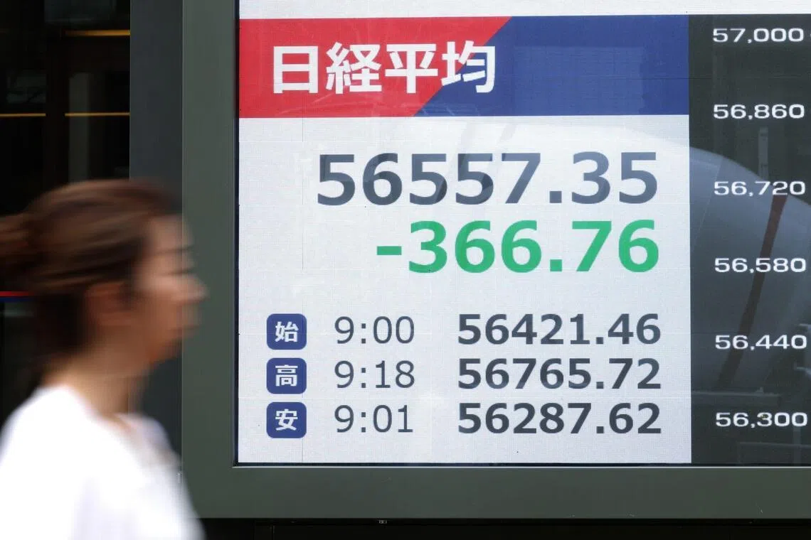 Japan's Nikkei rose 1.5 per cent in early trade on Thursday.