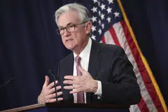 Jerome Powell said at a news conference following an FOMC meeting on May 4, 2022 that the Fed works for the American people. 