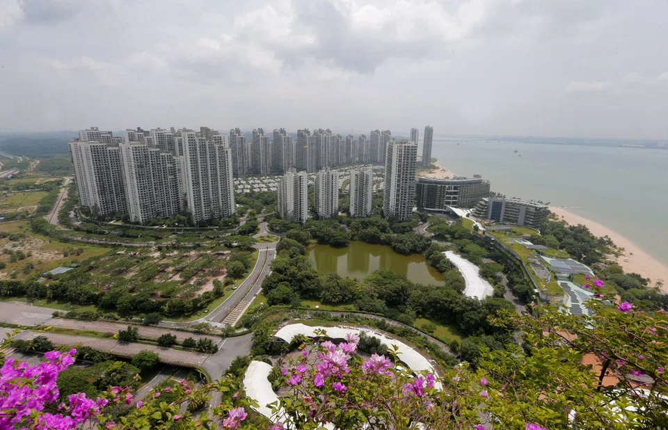 The development of the Forest City project started in 2015, and a total of 28,000 residential units were built within seven years. 