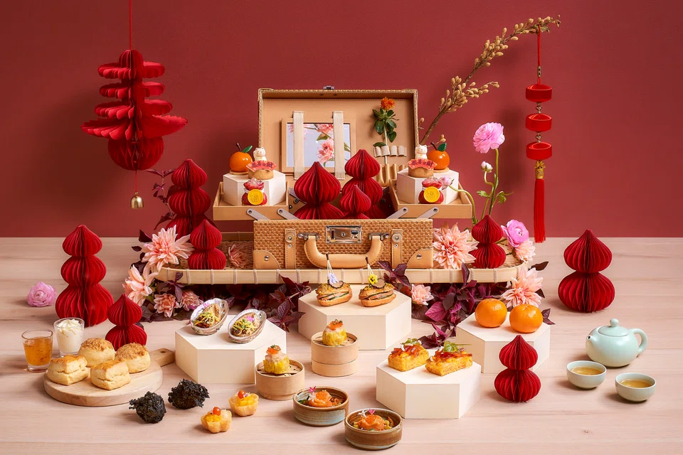 Chinese New Year afternoon tea at Portman’s Bar