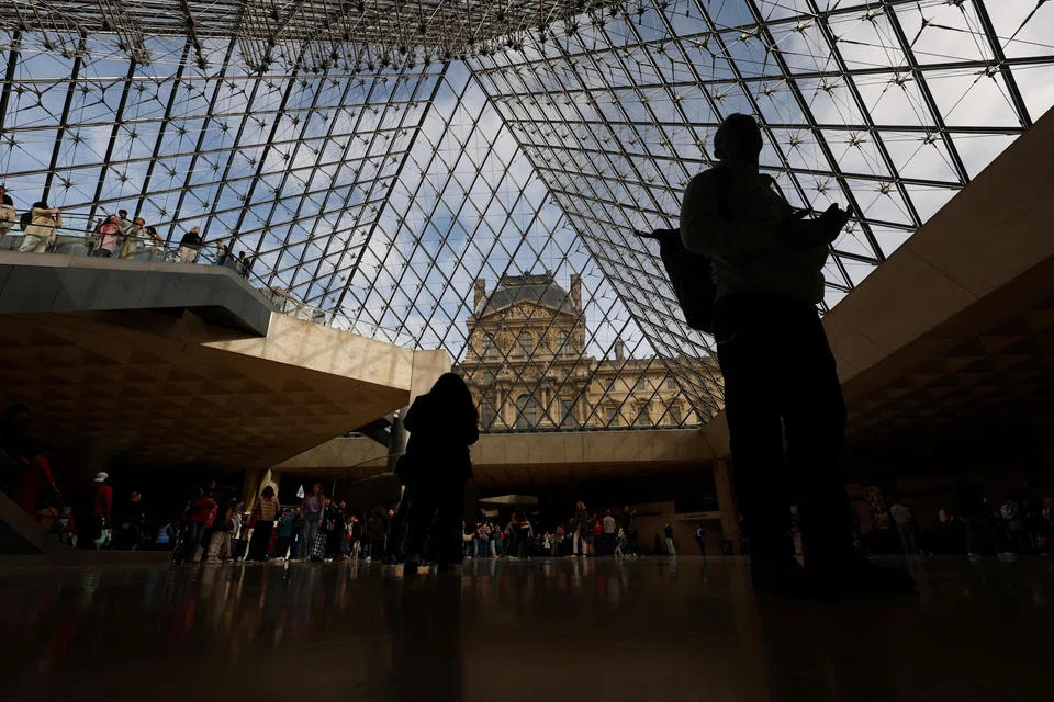 Thieves made off with eight precious pieces worth an estimated US$102 million from the Louvre’s collection on Oct 19.